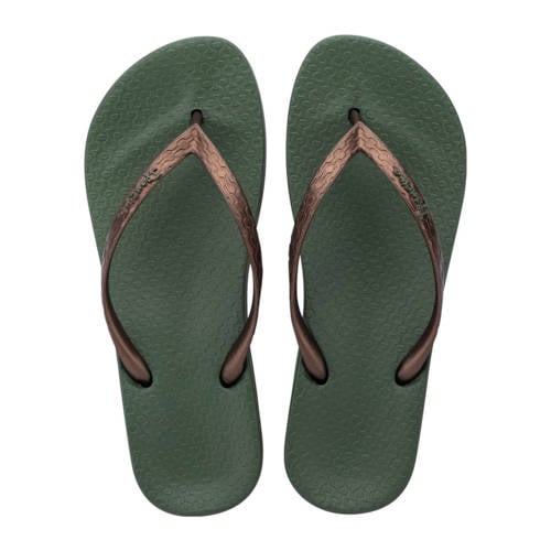 Ipanema teenslippers groen/brons afbeelding