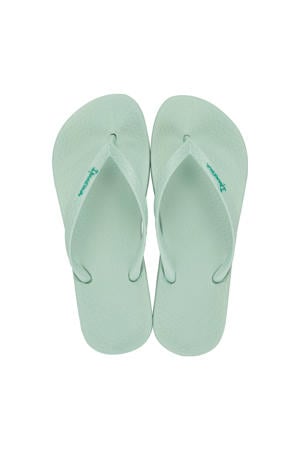teenslippers lichtgroen