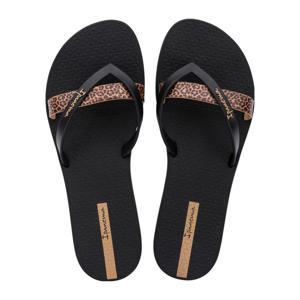 teenslippers zwart/brons