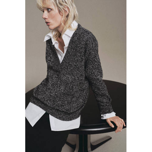 Mango pullover zwart afbeelding