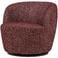 WOOOD WOOOD Serra Draaifauteuil - Melange Stof - Naturel - 68x70x77