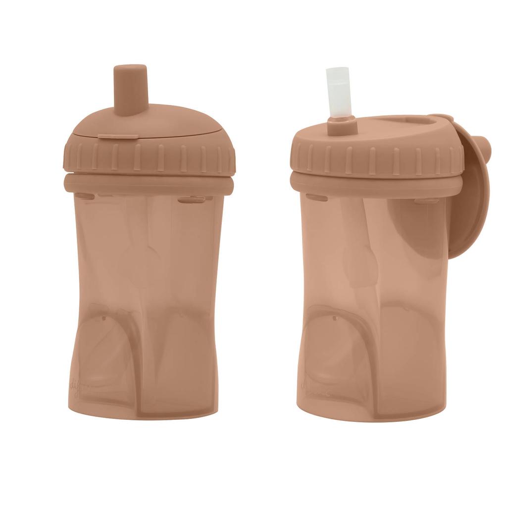 Difrax Rietjesbeker Antilek - 12+ Maanden - 250 ml - Mocha