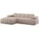 WOOOD WOOOD Mojo Chaise Longue Bank Links - Bouclé - Beige Melange