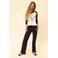 LOOXS 10sixteen straight casual broek antraciet