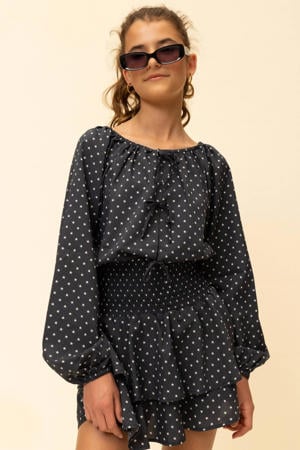 blousetop antraciet