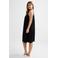 BEACHWAVE crinkle strandjurk zwart
