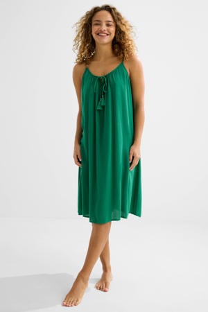 crinkle strandjurk groen