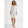 BEACHWAVE mousseline strandjurk wit