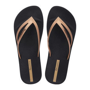 teenslippers zwart/goud