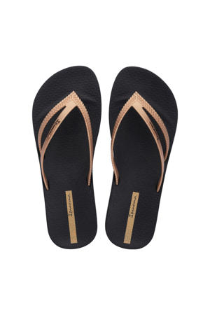 teenslippers zwart/goud