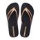 Ipanema teenslippers zwart/goud