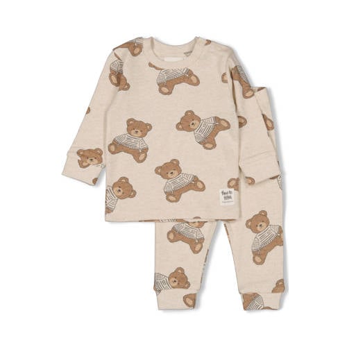 Feetje Premium Sleepwear - Teddy Bear pyjama ecru/bruin afbeelding