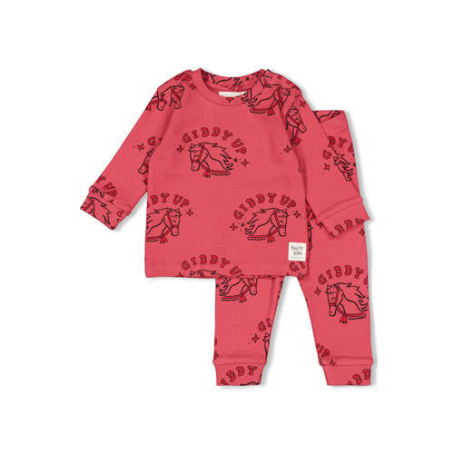 Feetje Premium Sleepwear - Howdy Holly pyjama roodroze afbeelding