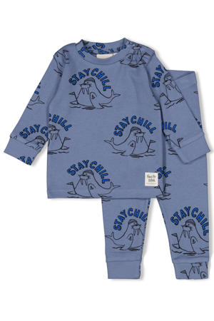Premium Sleepwear - Willy Walrus pyjama blauw
