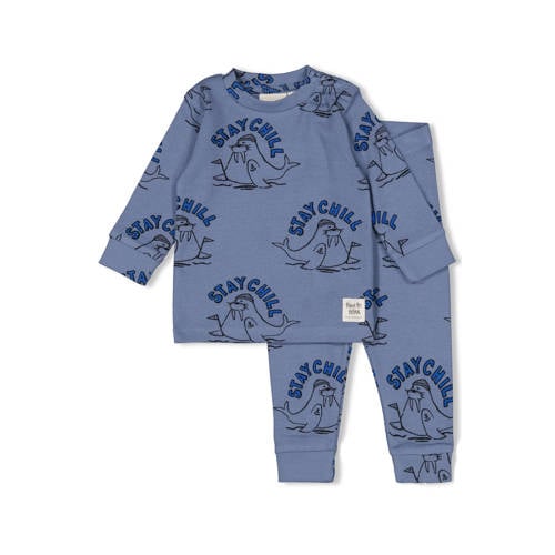 Feetje Premium Sleepwear - Willy Walrus pyjama blauw afbeelding