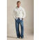 Polo Ralph Lauren hoodie met backprint ecru