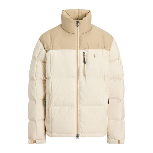 Polo Ralph Lauren gewatteerde jas beige afbeelding