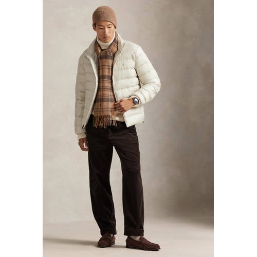 POLO Ralph Lauren gewatteerde jas ecru afbeelding