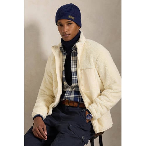 POLO Ralph Lauren teddy fleecevest ecru afbeelding