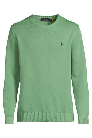 gebreide trui groen