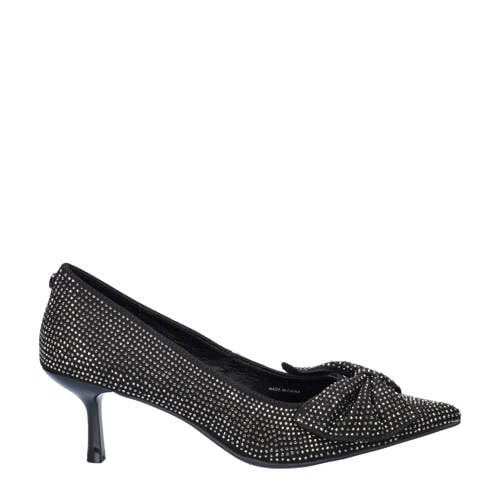 Nelson pumps met strass zwart afbeelding