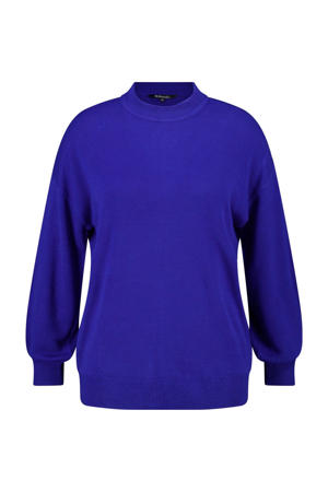 gebreide trui blauw