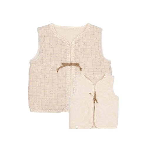 Koeka Lind reversible teddy gilet ecru afbeelding