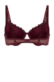 thumbnail: Hunkemöller by Monica Geuze voorgevormde beugelbh Hollie donkerrood