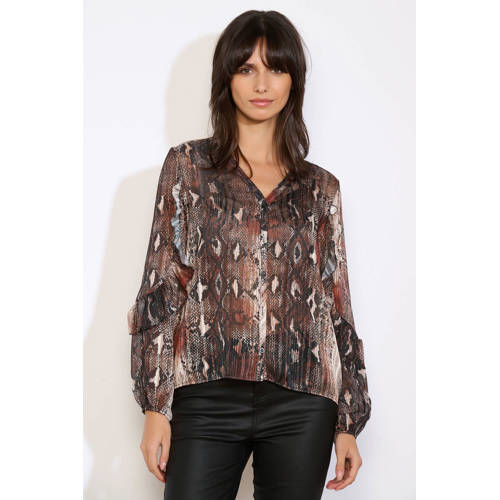 LOLALIZA blouse beige afbeelding