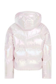 thumbnail: Lichtroze meisjes Protest ski jas PRTRena van polyester met capuchon, ritssluiting en glimmend detail