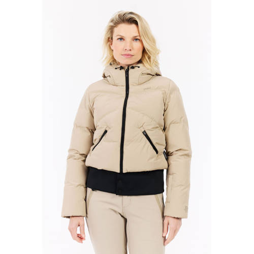 Protest ski jas PRTPreppy beige afbeelding