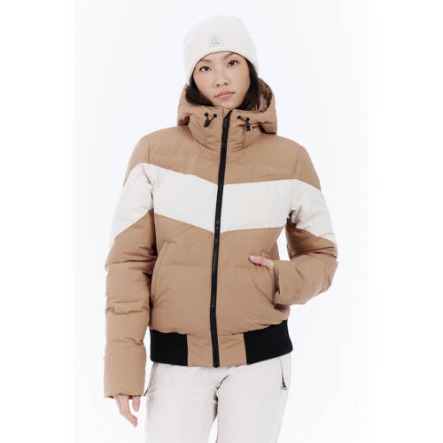 Protest ski jas beige afbeelding