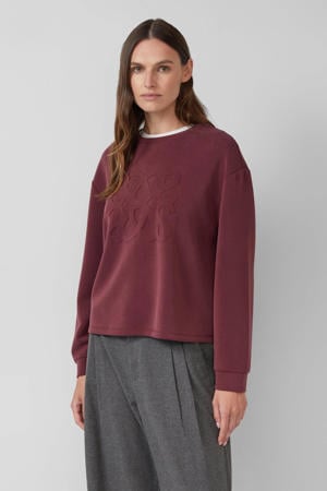 sweater donkerrood