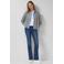 s.Oliver high waist bootcut jeans dark blue denim