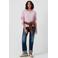 s.Oliver gestreepte blouse roze