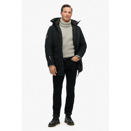 Superdry parka zwart afbeelding