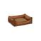 Beeztees orthopedische lederlook hondenmand Lua cognac (80x60 cm)
