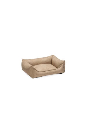 orthopedische lederlook hondenmand Lua beige (70x50 cm)