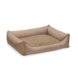 orthopedische lederlook hondenmand Lua beige (100x80 cm)