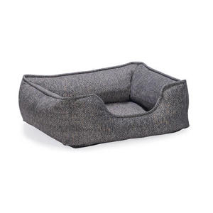 orthopedische hondenmand Mua grijs/bruin (60x50 cm)