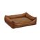 Beeztees orthopedische lederlook hondenmand Lua cognac (100x80 cm)
