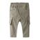 NAME IT BABY loose fit cargo broek groen