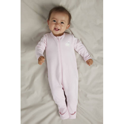 NAME IT BABY pyjama - set van 2 roze/blauw afbeelding
