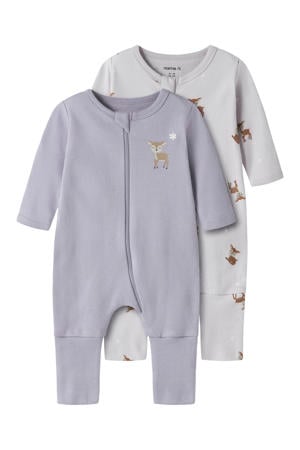pyjama - s/lichtpaars (set van 2 paar)