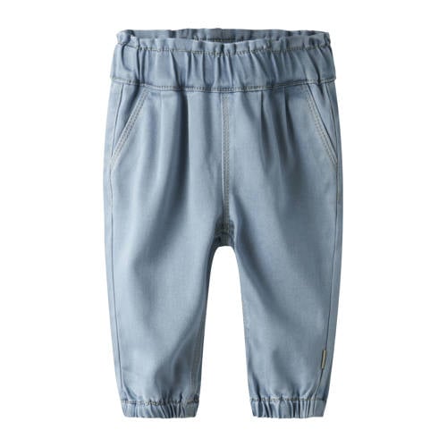 NAME IT BABY regular waist regular fit jeans light blue denim afbeelding