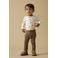 LIL' ATELIER BABY casual broek bruin