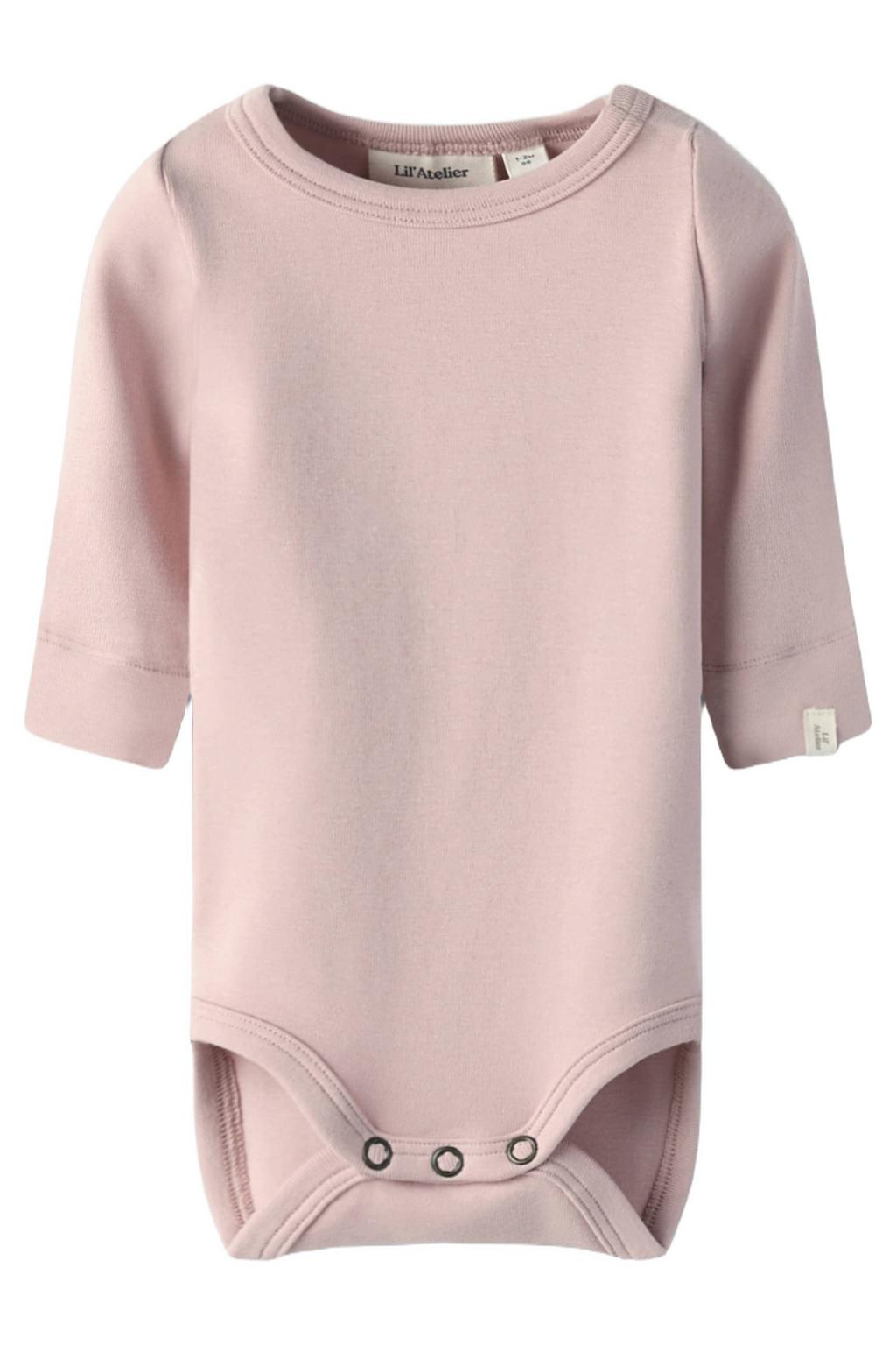 LIL' ATELIER BABY romper lichtroze