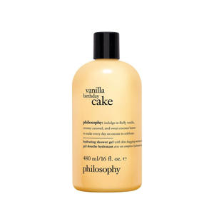 vanilla birthday cake hydrating shower gel - 480 ml