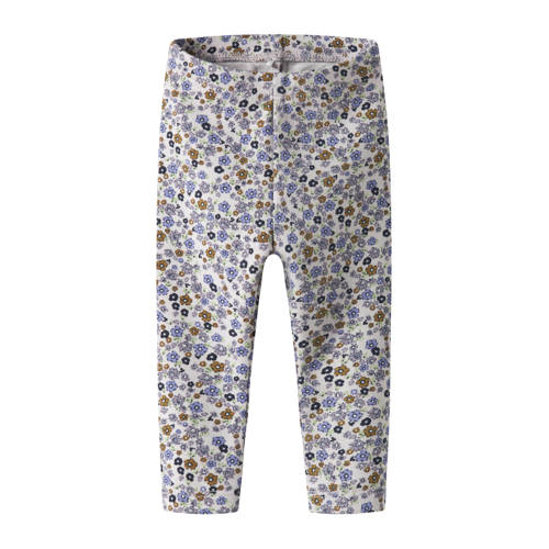 NAME IT BABY regular gebloemde casual broek lila afbeelding