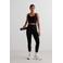 Aim'n sporttop Ribbed zwart